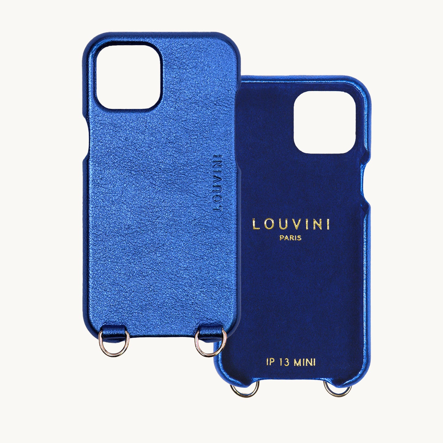 PETIT LOU CASE 12/13 MINI - METALLIC BLUE  