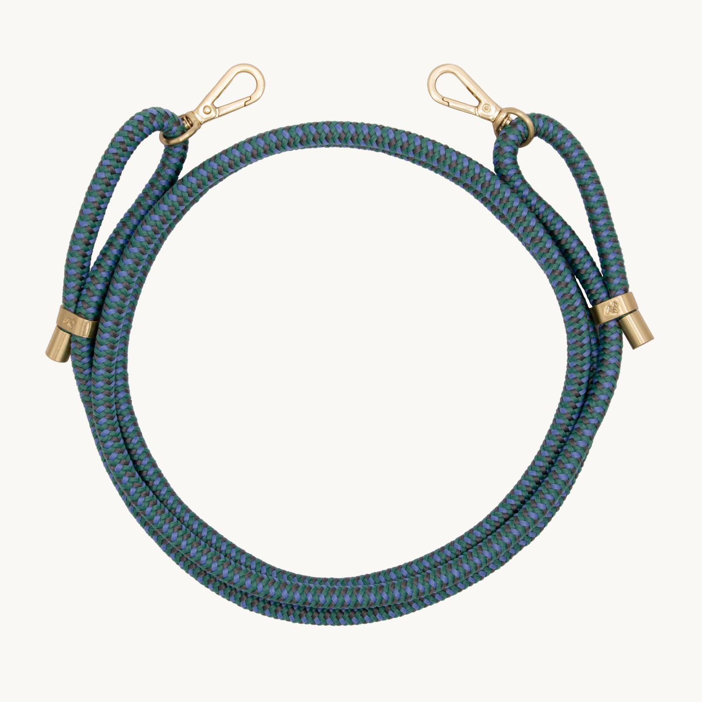 MULTICOLOURED TESSA CORD - EMERALD-GREY