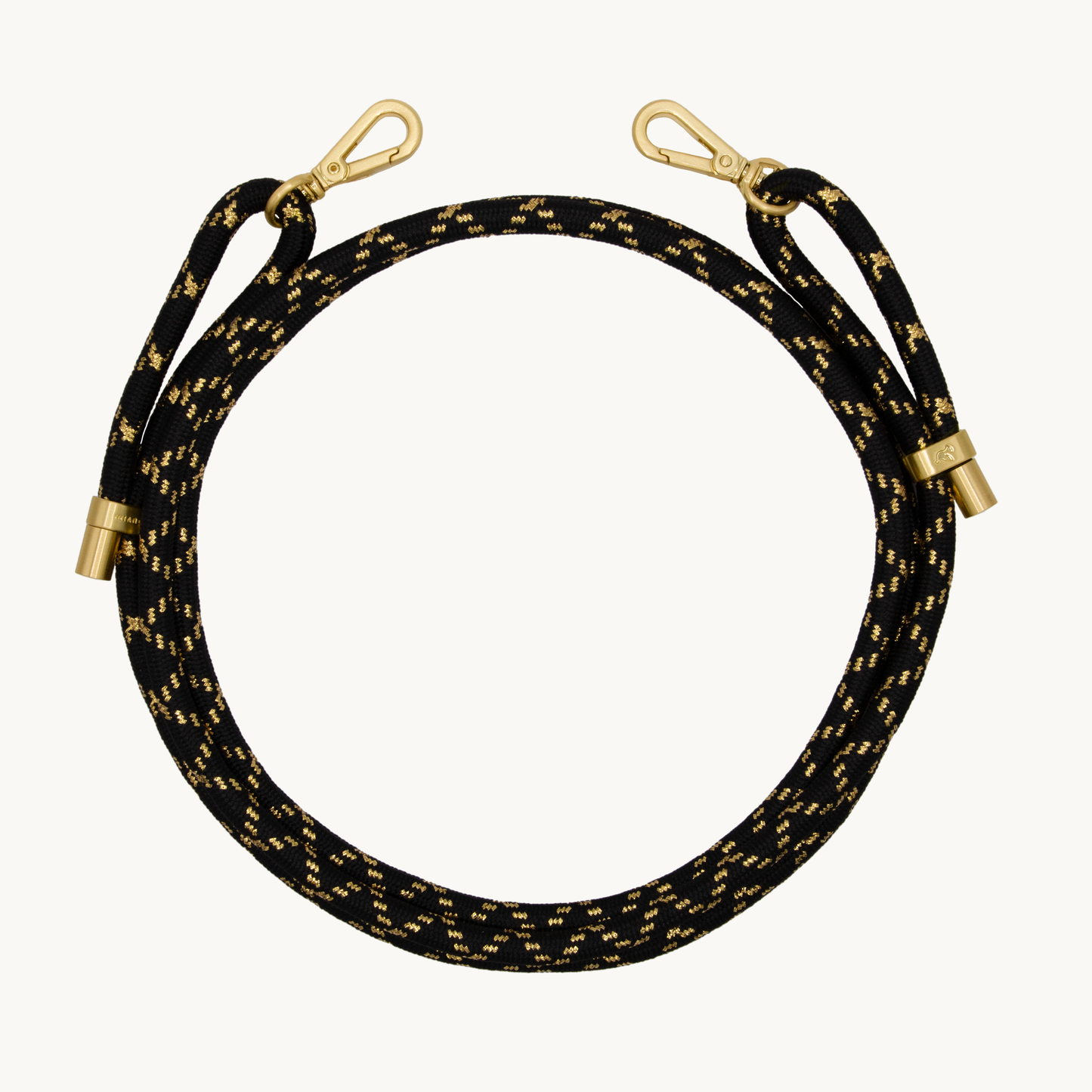 GOLD TESSA CORD - BLACK-GOLD