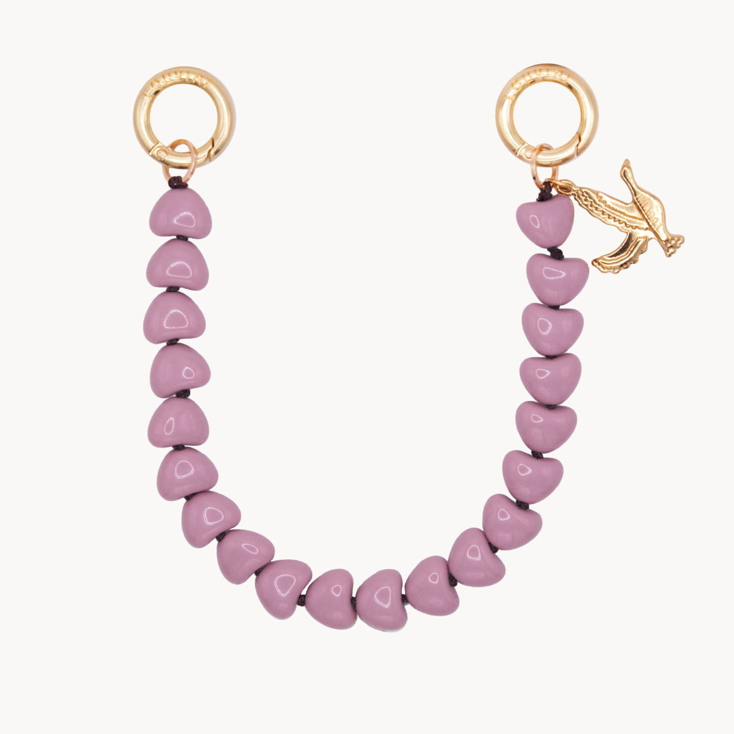 TINY CUORE Bracelet - Antique Pink