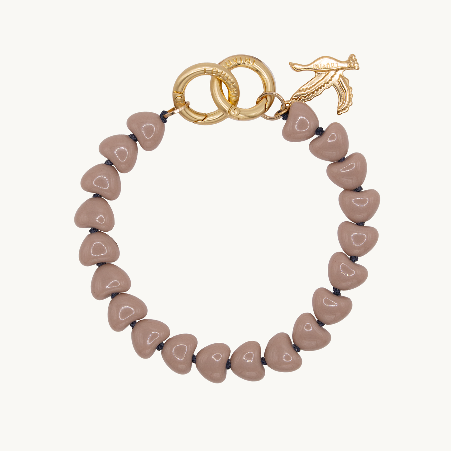 TINY CUORE Bracelet - Taupe
