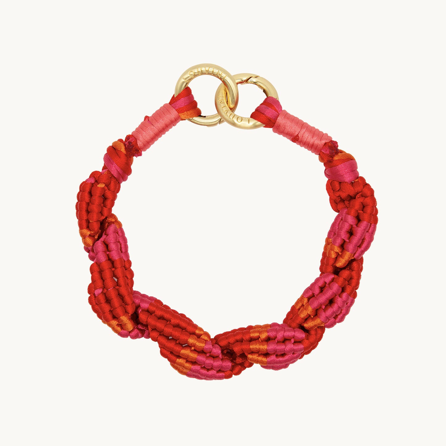 ÉDITION SPÉCIALE : Cordon tissé LAYLA x YASSS - Fuchsia