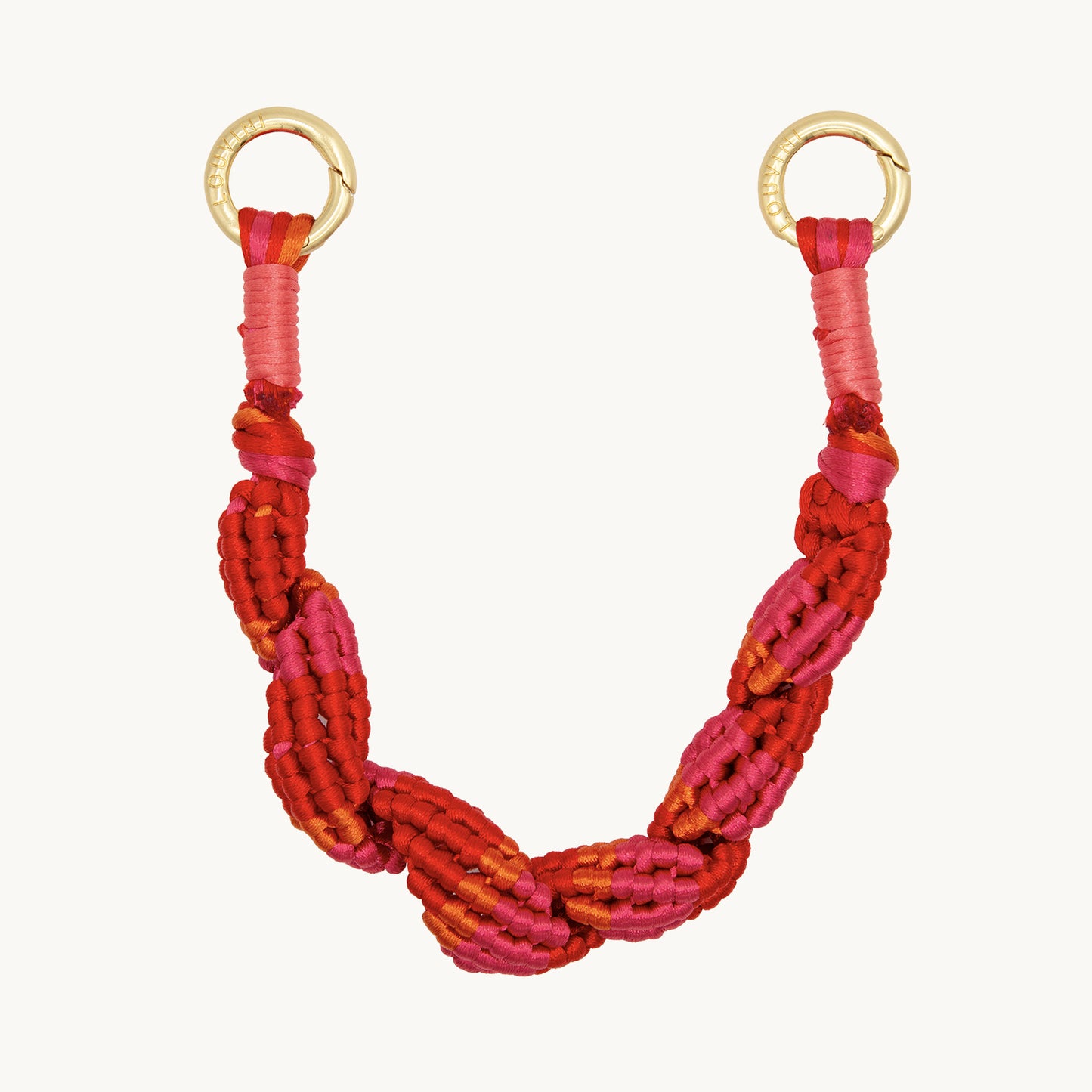 ÉDITION SPÉCIALE : Cordon tissé LAYLA x YASSS - Fuchsia
