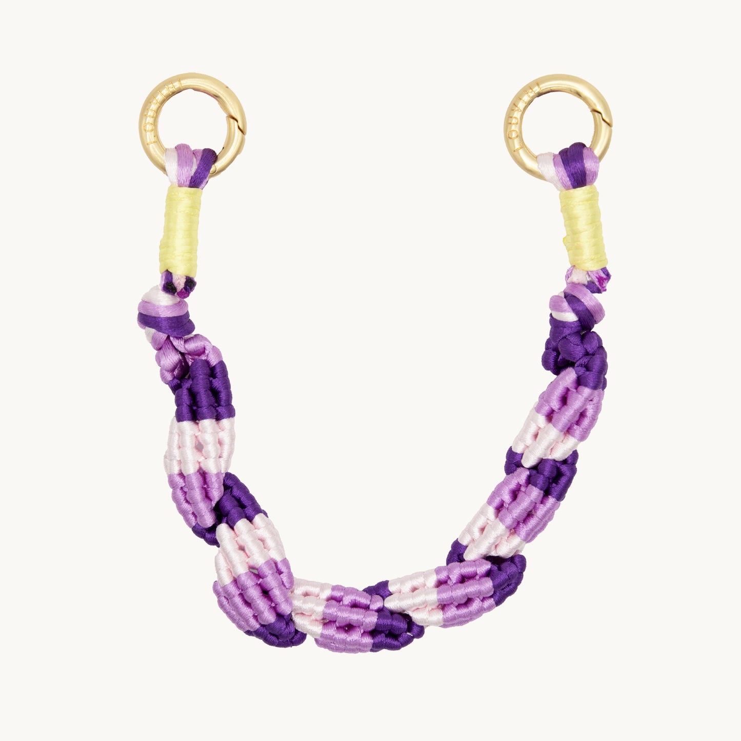 ÉDITION SPÉCIALE : Cordon tissé LAYLA x YASSS - Violet