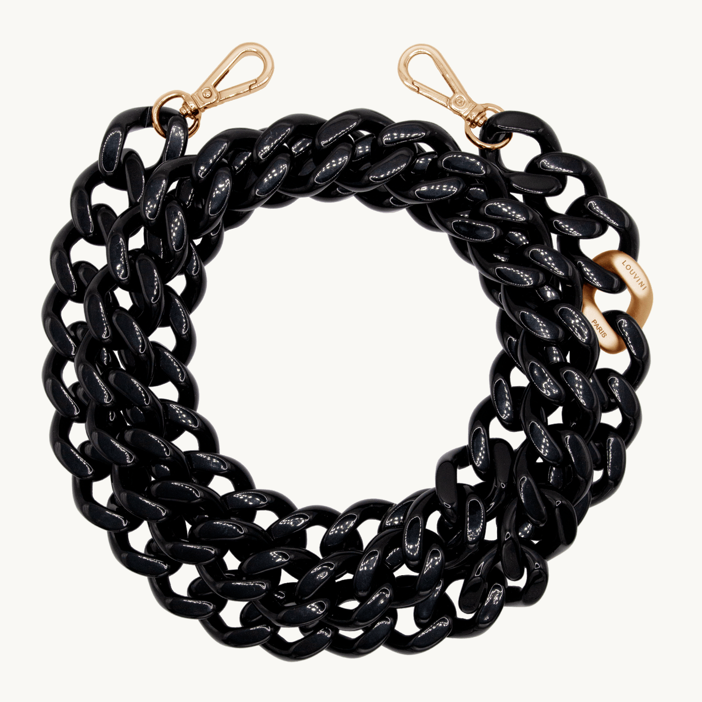 ZOE CHAIN - BLACK