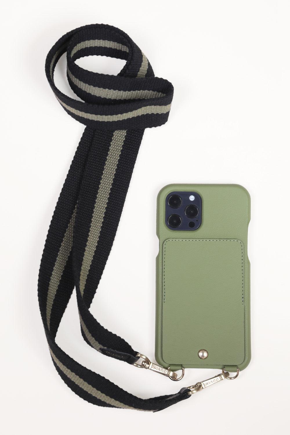 SANGLE OLYMPE NOIR-VERT