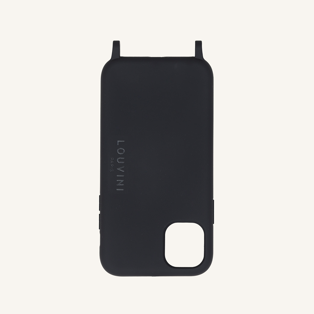 Coque iPhone MagSafe avec anneaux MILO - Noir