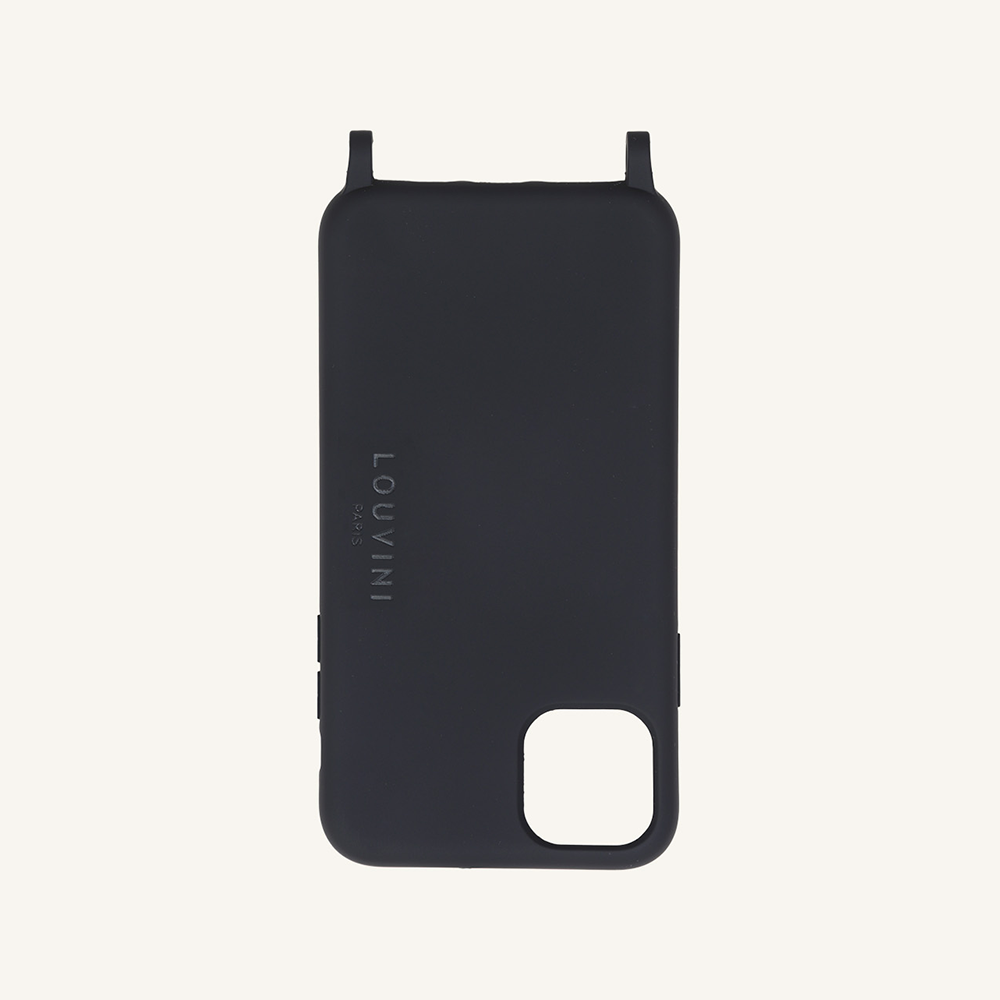 Coque iPhone MagSafe avec anneaux MILO - Noir
