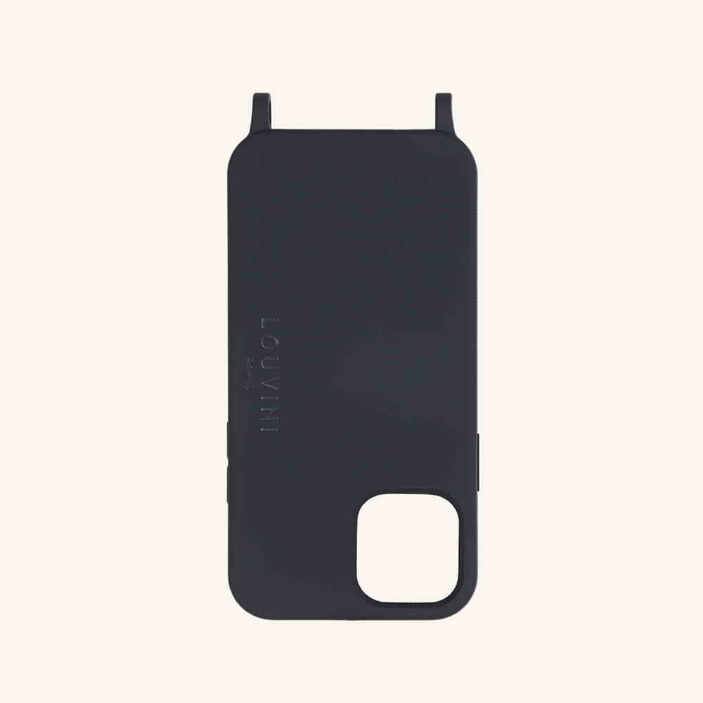 Coque iPhone MagSafe avec anneaux MILO - Noir