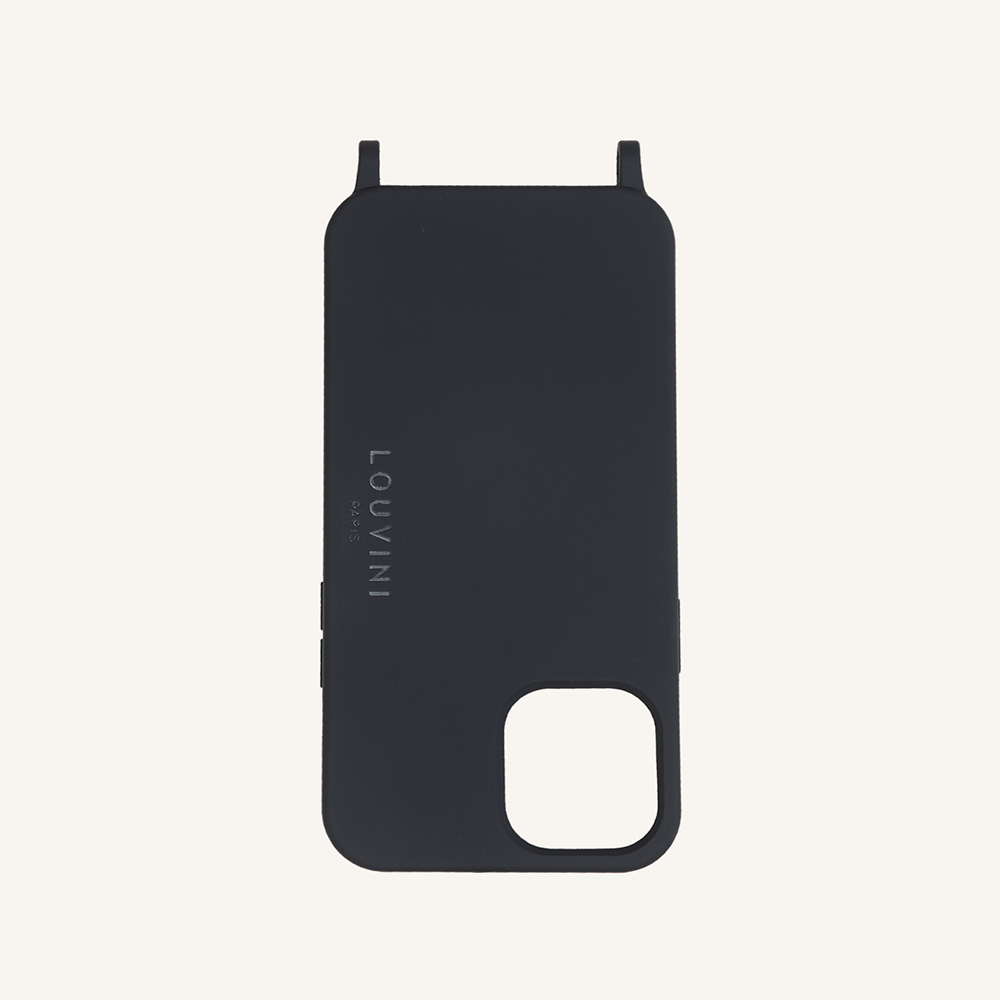 Coque iPhone MagSafe avec anneaux MILO - Noir