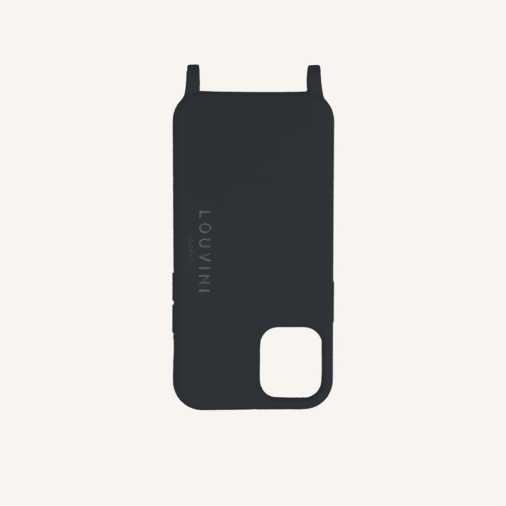 Coque iPhone MagSafe avec anneaux MILO - Noir