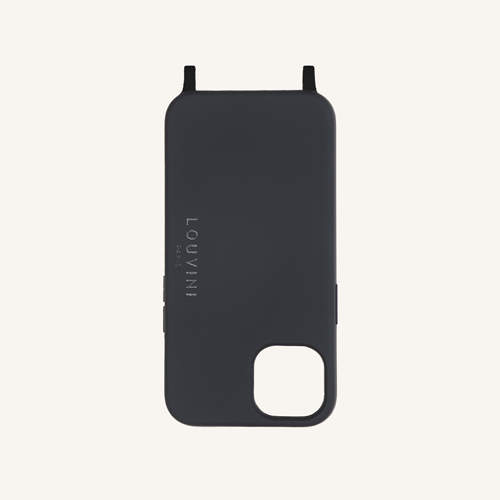 Coque iPhone MagSafe avec anneaux MILO - Noir