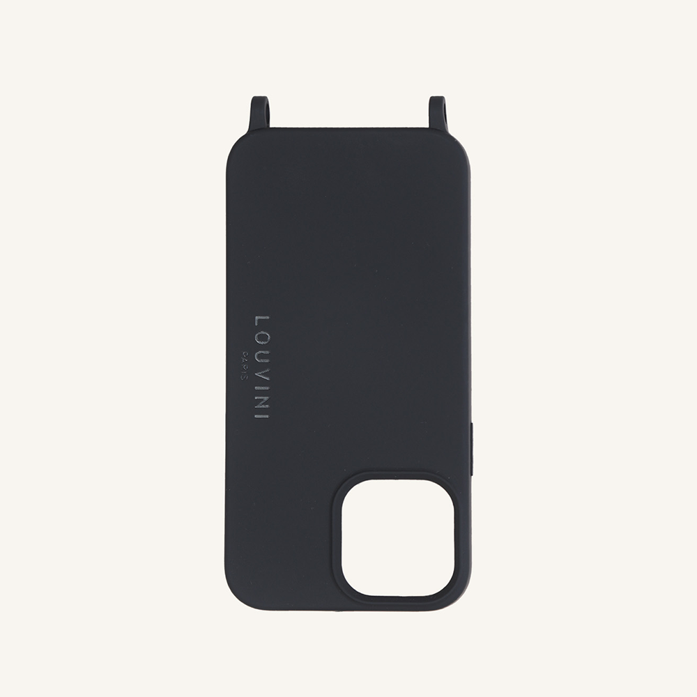 Coque iPhone MagSafe avec anneaux MILO - Noir