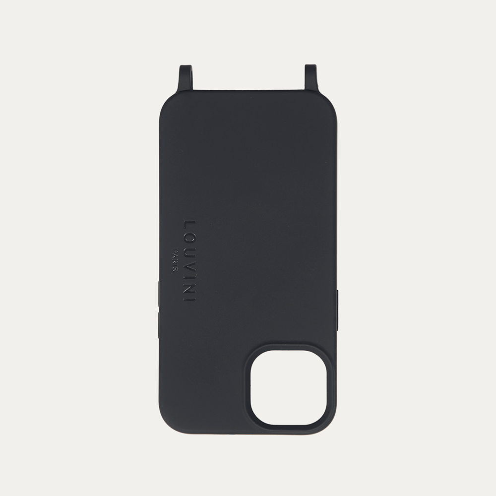 Coque iPhone MagSafe avec anneaux MILO - Noir