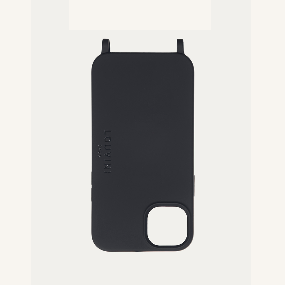Coque iPhone MagSafe avec anneaux MILO - Noir
