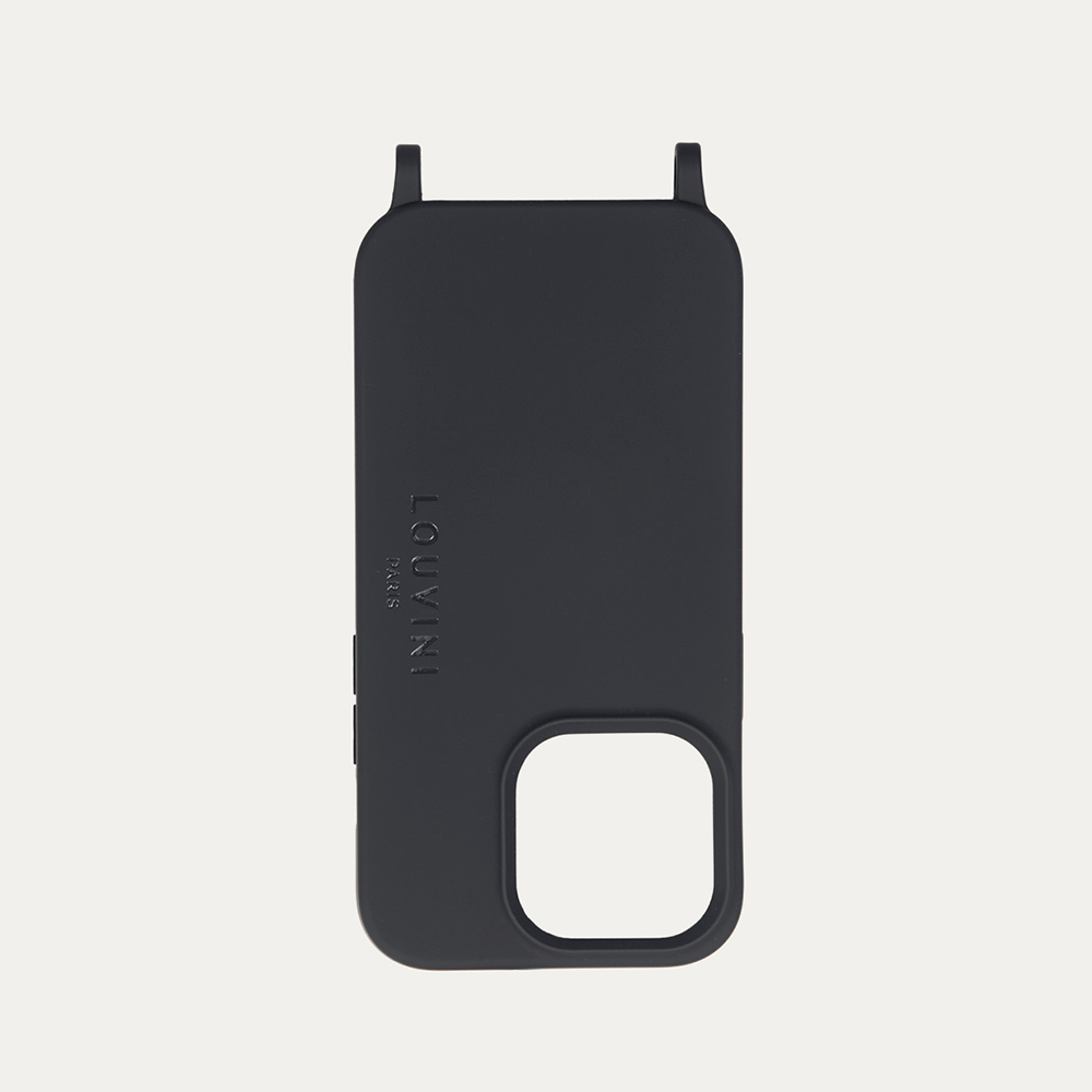 Coque iPhone MagSafe avec anneaux MILO - Noir