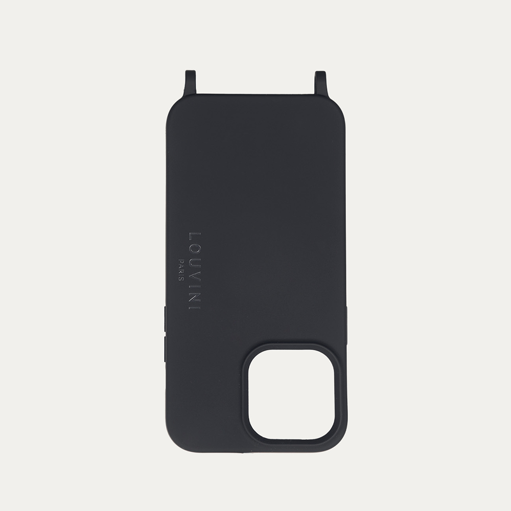 Coque iPhone MagSafe avec anneaux MILO - Noir