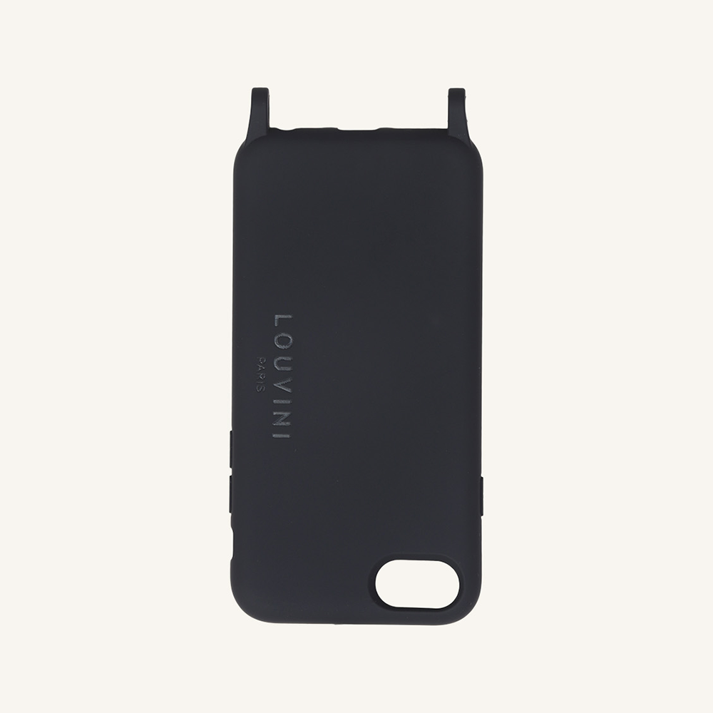 Coque iPhone MagSafe avec anneaux MILO - Noir