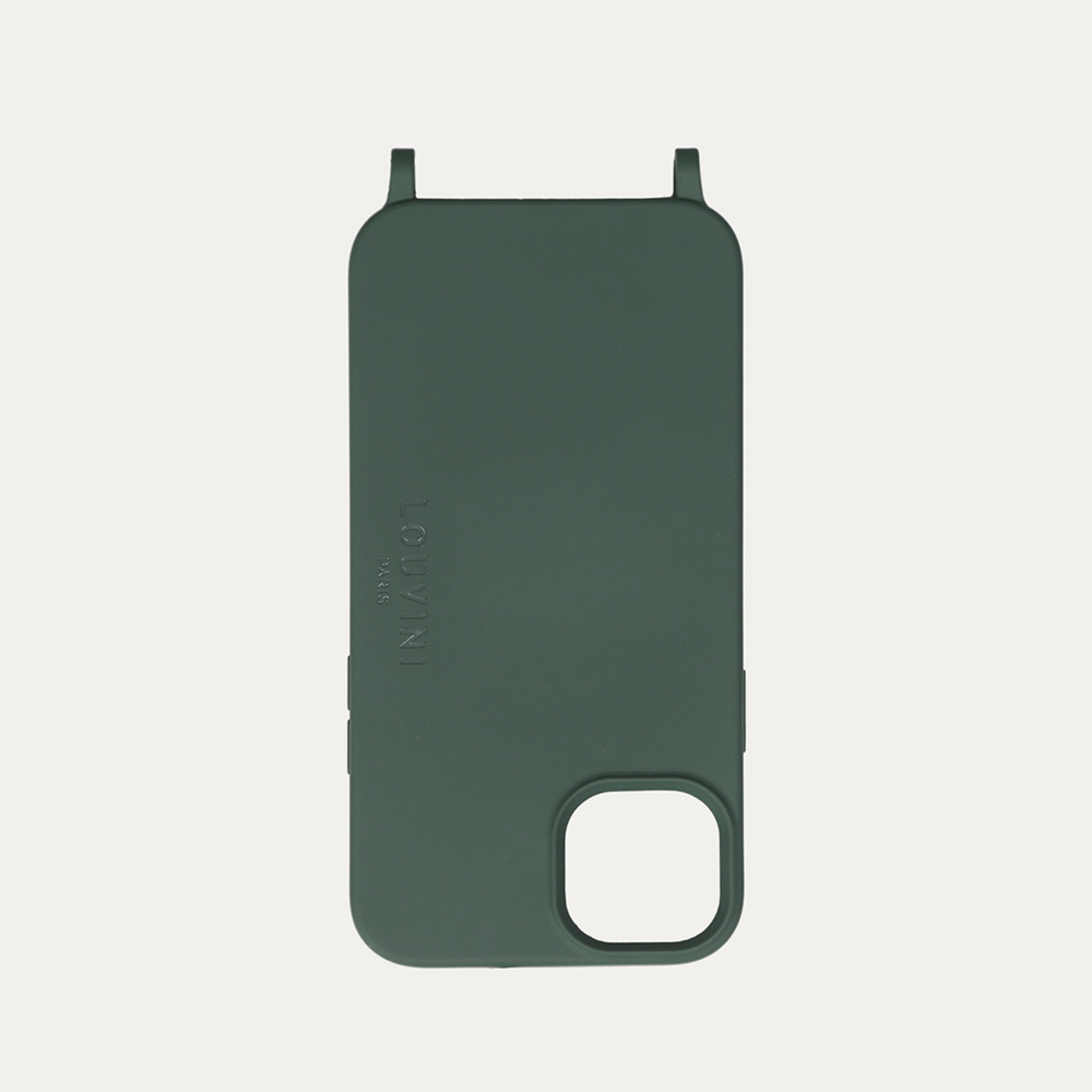 Coque iPhone MagSafe avec anneaux MILO - Olive