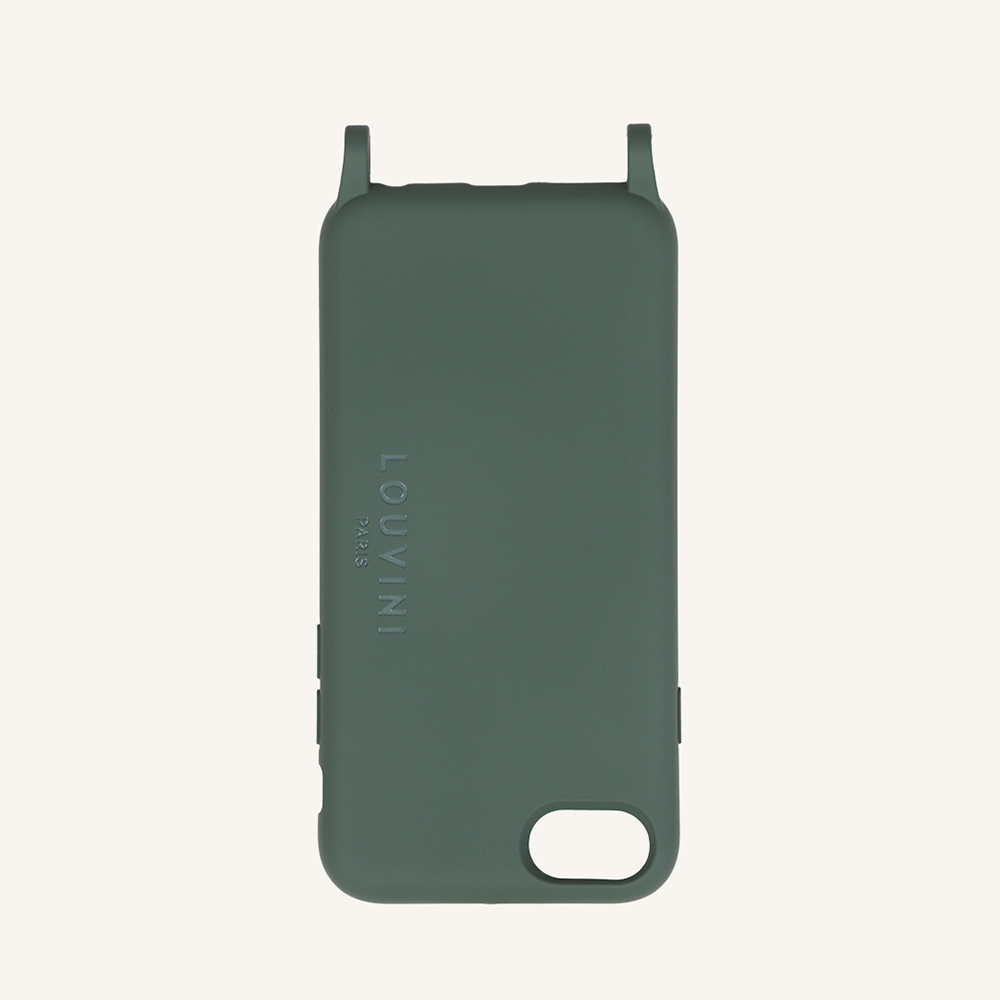 Coque iPhone MagSafe avec anneaux MILO - Olive